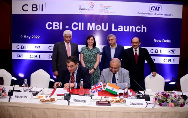 CII-CBI MoU signing 